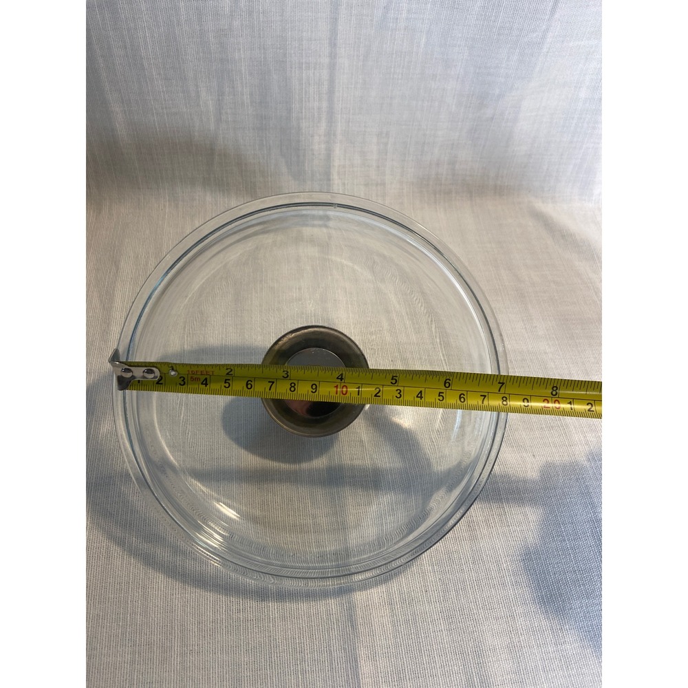 Pyrex Glass Lid Replacement 7.25 inch Cookware Pan Pot Cover Knob Handle - Picture 3 of 5